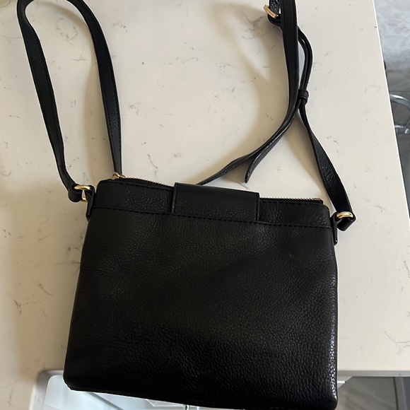 Michael Kors double compartment purse. Black and gold. Lightly used. - Picture 2 of 6